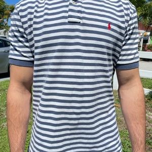 Ralph Lauren Striped Polo ~ Size Large